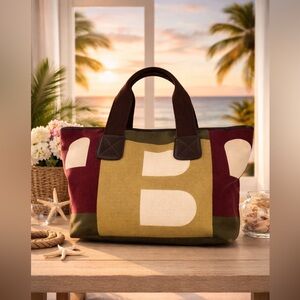 Bally Multicolor Graphic Tote